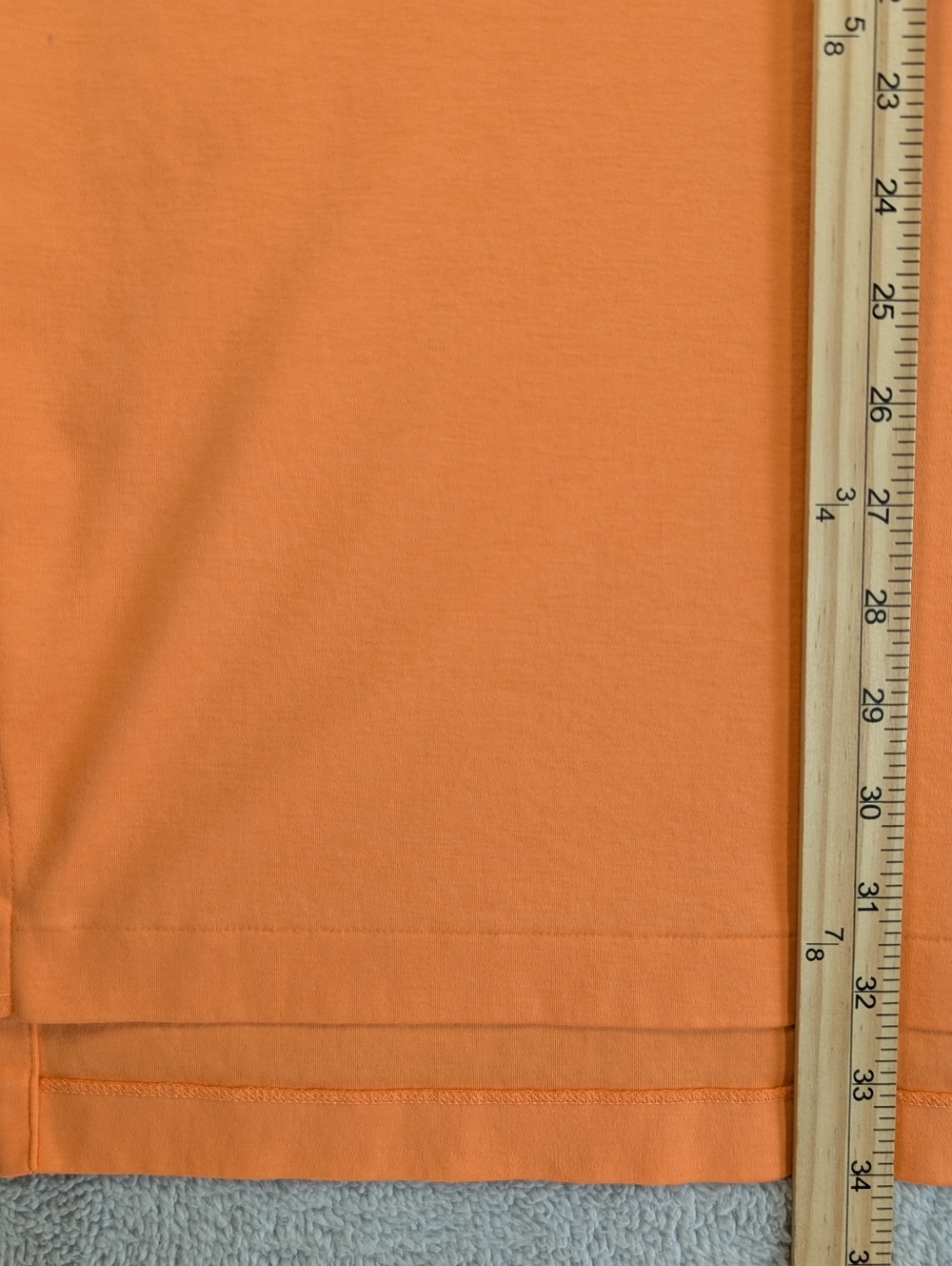Polo Ralph Lauren Pima Soft Touch Polo 3XLT Orange Big Tall Pony - Picture 7 of 9